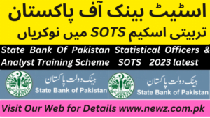 State Bank Of Pakistan Statistical Officers Training Scheme SOTS