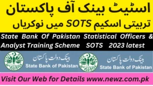 State Bank Of Pakistan Statistical Officers Training Scheme SOTS