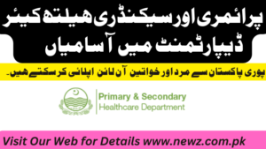 primary and secondary healthcare department jobs