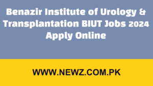 Benazir institute of urology & transplantation jobs
