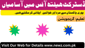 ڈسٹرکٹ ہیلتھ آفس، اسلام آباد میں ملازمت کی آسامیاں