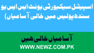 SSU Sindh Police official website, SSU Sindh Police Jobs 2024, Sindh Police Jobs 2024 last date,