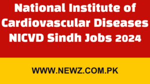 National Institute of Cardiovascular Diseases NICVD Sindh Jobs 2024