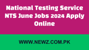 National Testing Service NTS June Jobs 2024 Apply Online