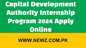Capital development authority cda internship program 2024 apply online,