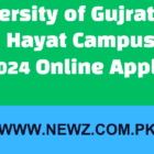 University of Gujrat UOG Hafiz Hayat Campus Jobs 2024 Online Apply