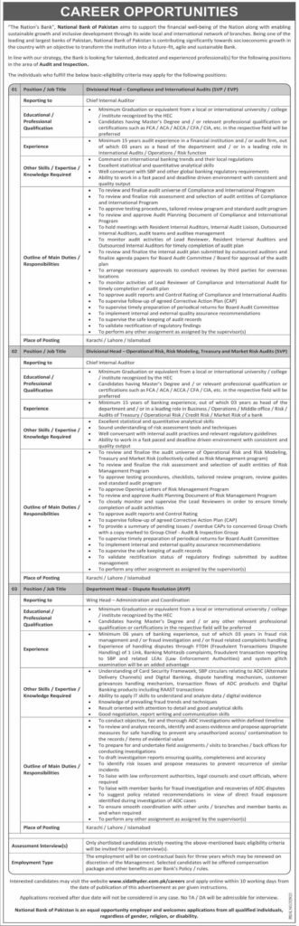 NBP Jobs apply online,Sidat Hyder Jobs National Bank apply online last Date,
Sidat Hyder NBP Jobs,
Sidat hyder jobs national bank apply online login,
Sidat hyder jobs national bank apply online karachi,
Www Sidat Hyder com pk jobs,
Sidat Hyder in polio program Master Trainer job vacancies,
NBP Jobs application form,