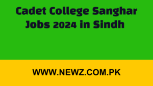 Cadet College Sanghar Jobs 2024 in Sindh