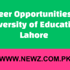 Career Opportunities at University of Education, Lahore