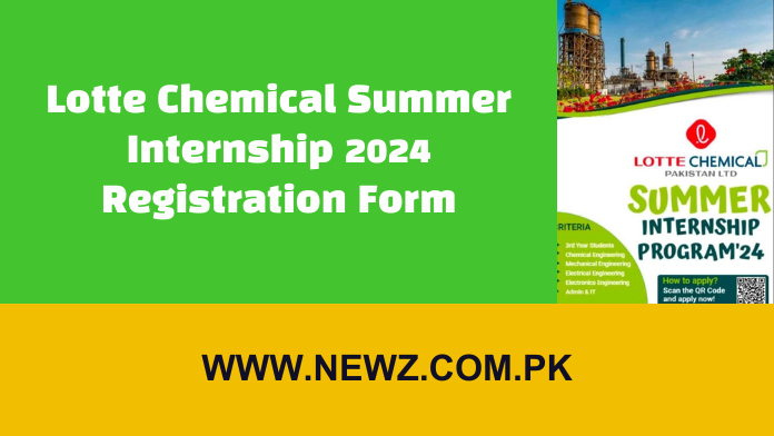Lotte Chemical Summer Internship 2024 Registration Form