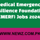 Medical Emergency Resilience Foundation (MERF) Jobs 2024