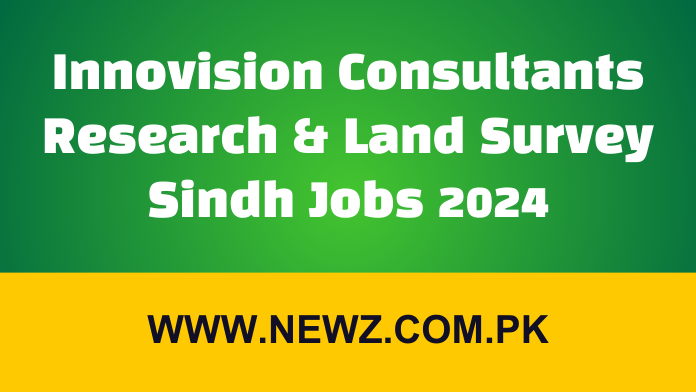 Innovision Consultants Research & Land Survey Sindh Jobs 2024