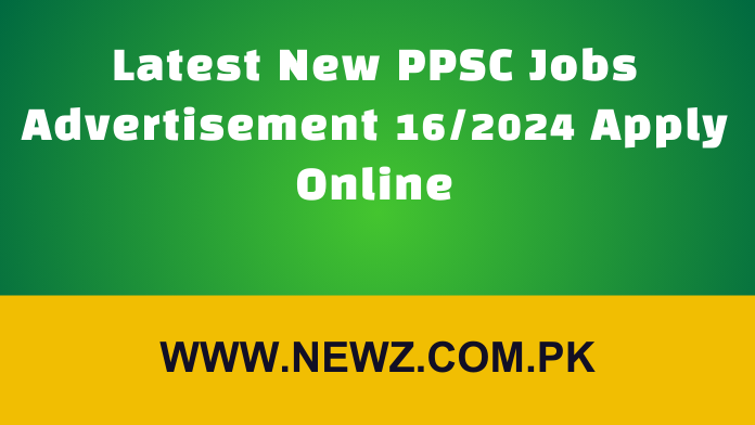Latest New PPSC Jobs Advertisement