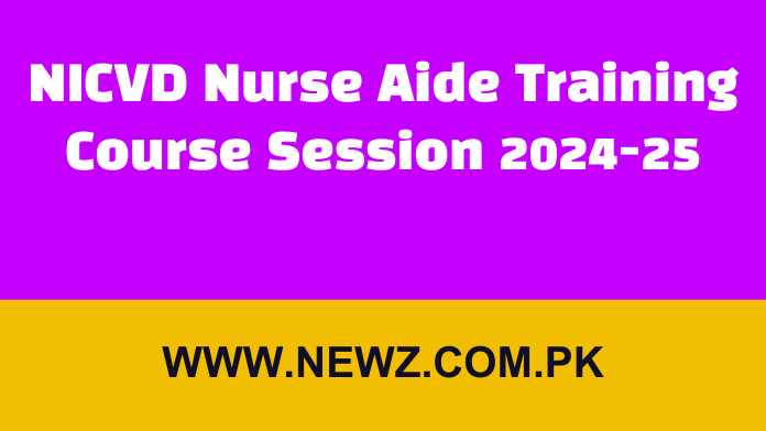 NICVD Nurse Aide Training Course Session