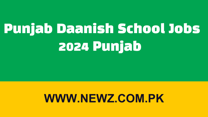 Punjab Daanish School Jobs 2024 Punjab