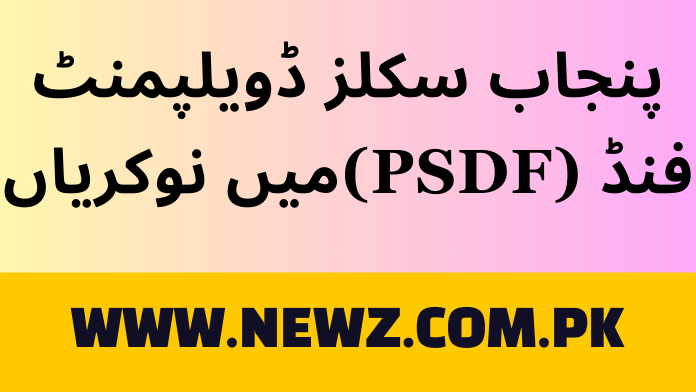 Punjab Skills Development Fund (PSDF) Jobs 2024 Punjab Skills Development Fund (PSDF) Jobs 2024