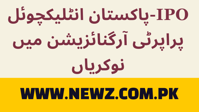 IPO-Pakistan Intellectual Property Organization Jobs 2024 IPO-پاکستان انٹلیکچوئل پراپرٹی آرگنائزیشن