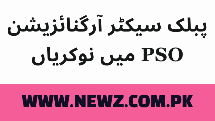 Public Sector Organization PSO Jobs 2024 pso