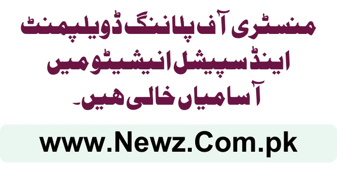 Ministry of Planning Development & Special Initiatives Jobs 2025 Ministry of Planning Development and Special Initiative Jobs 2024