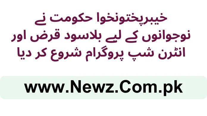 خیبرپختونخوا حکومت نے نوجوانوں کے لیے بلاسود قرض اور انٹرن شپ پروگرام شروع کر دیا