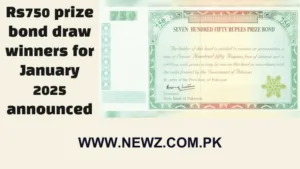 prize bond list 750 online check, prize bond 750,