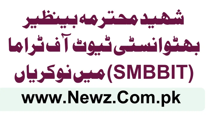 Shaheed Mohtarma Benazir Bhutto Institute Of Trauma Jobs 2025 Shaheed Mohtarma Benazir Bhutto Institute of Trauma (SMBBIT) Jobs 2025