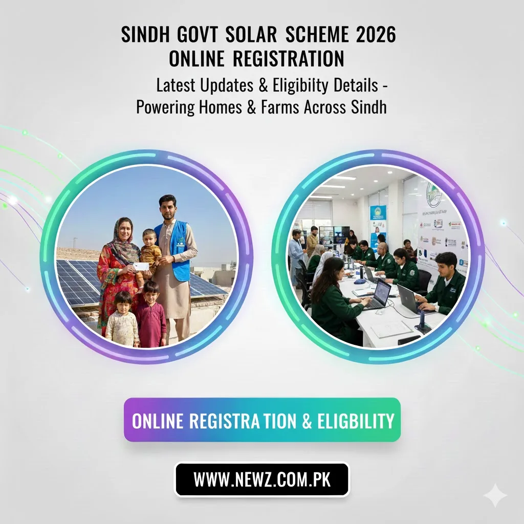 Sindh govt Solar Scheme 2026 Online Registration Sindh govt Solar Scheme 2026 Online Registration