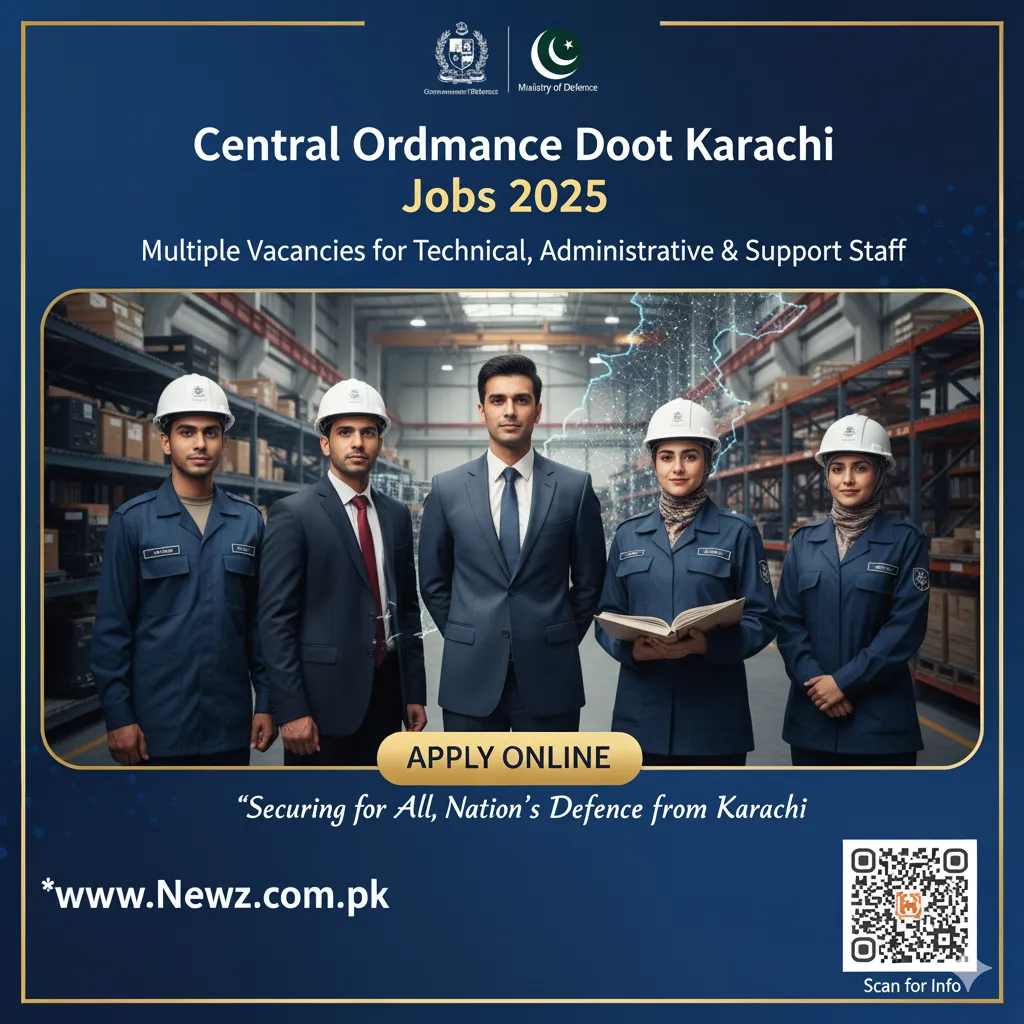 Central Ordnance Depot Karachi Jobs 2025 Central Ordnance Depot Karachi Jobs 2025