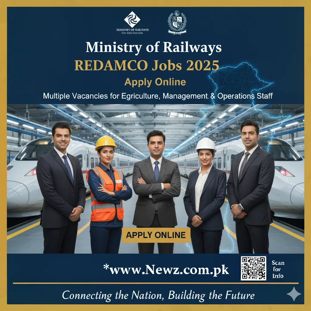 Ministry of Railways REDAMCO Jobs 2025 Ministry of Railways REDAMCO Jobs 2025