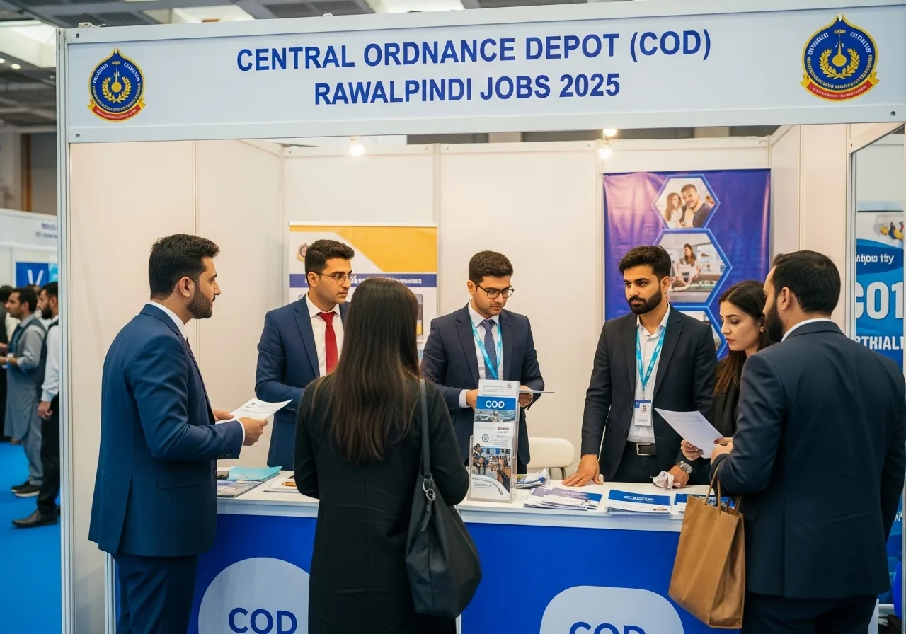 Central Ordnance Depot (COD) Rawalpindi Jobs 2025 cod new