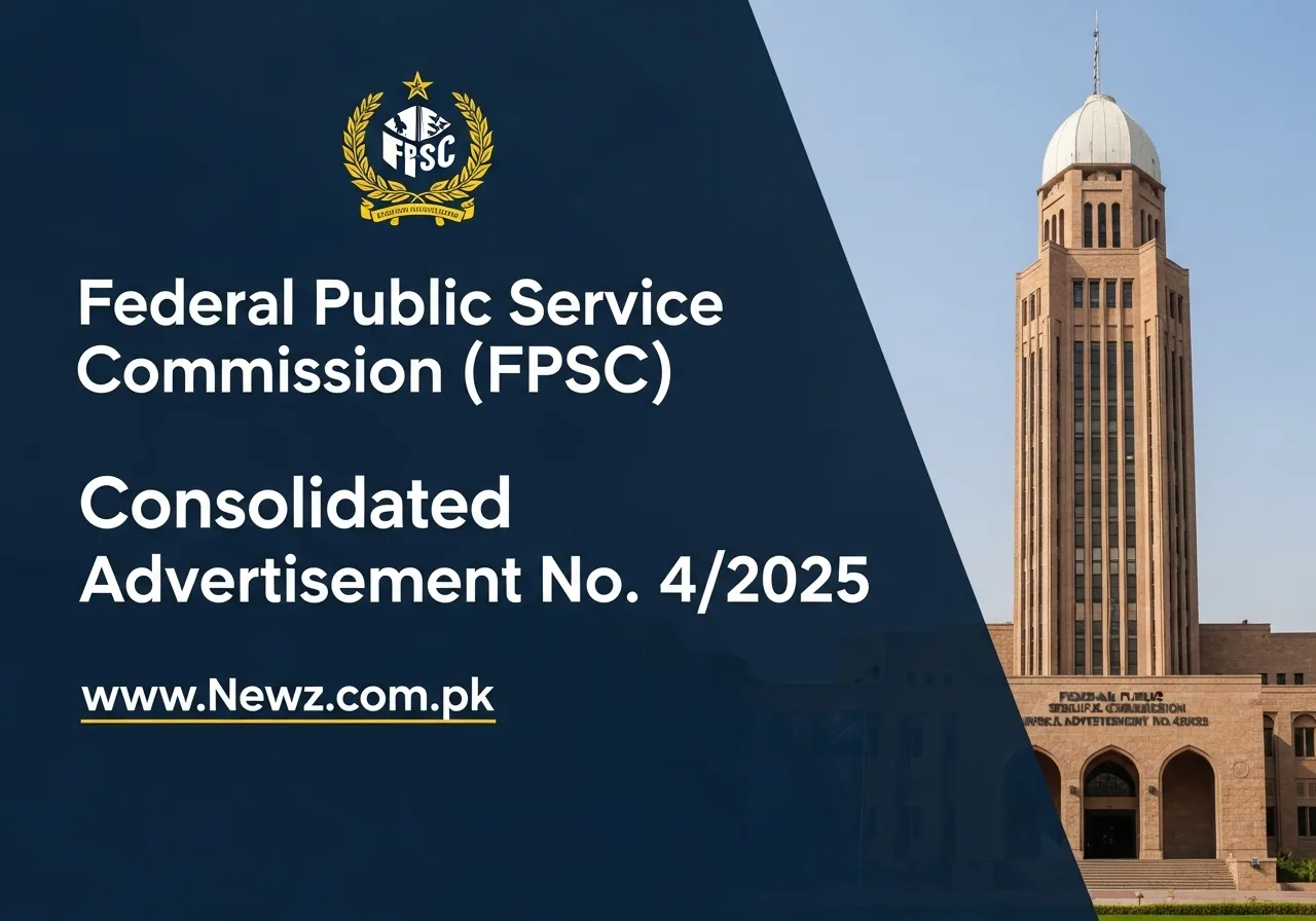 Federal Public Service Commission FPSC Consolidated Advertisement No. 4/2025 download (1)