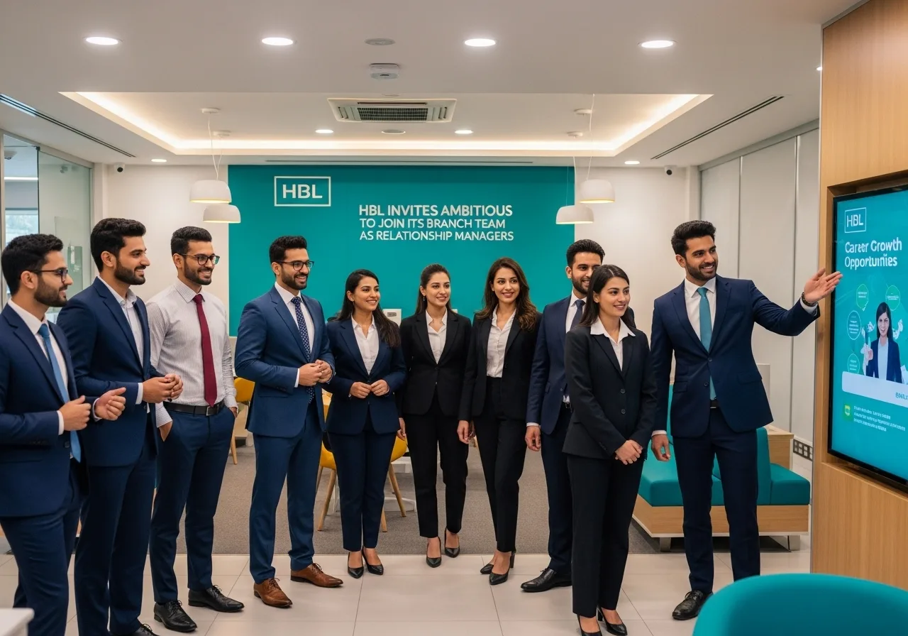 HBL Invites Ambitious Professionals to Join its Branch Team as Relationship Managers hbl new