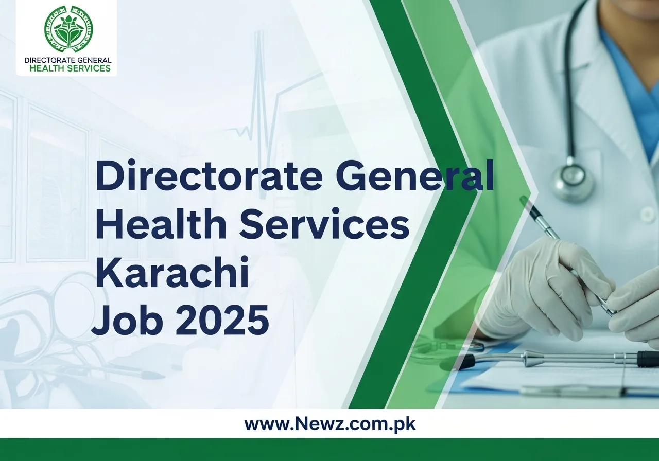 Directorate General Health Services Jobs 2025 health
