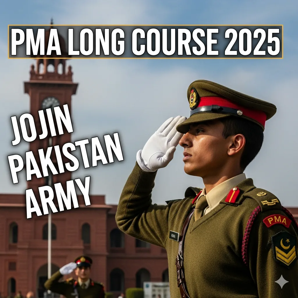 157 PMA Long Course 2025 Join Pakistan Army as Commissioned Officer pma