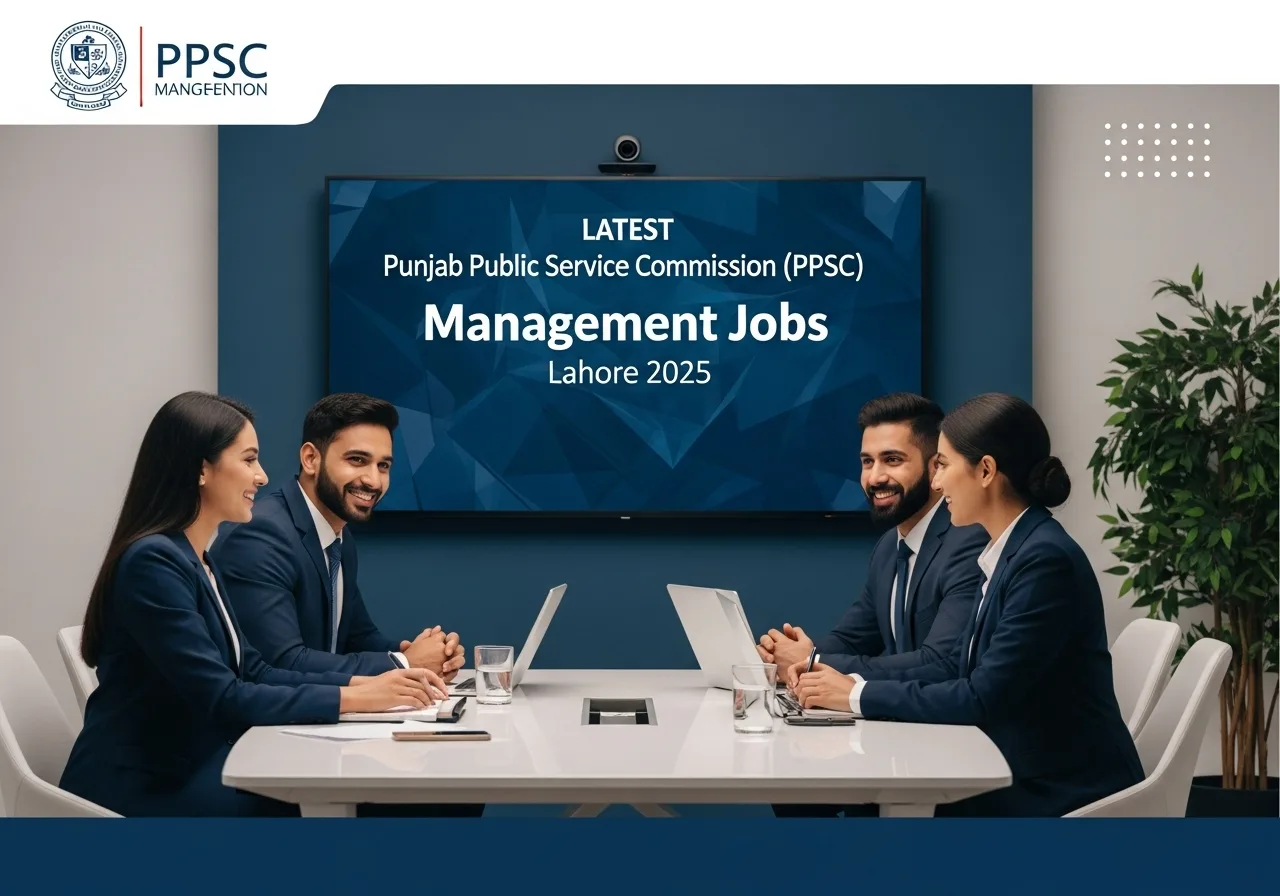 Latest Punjab Public Service Commission PPSC Management Jobs Lahore 2025 ppsc