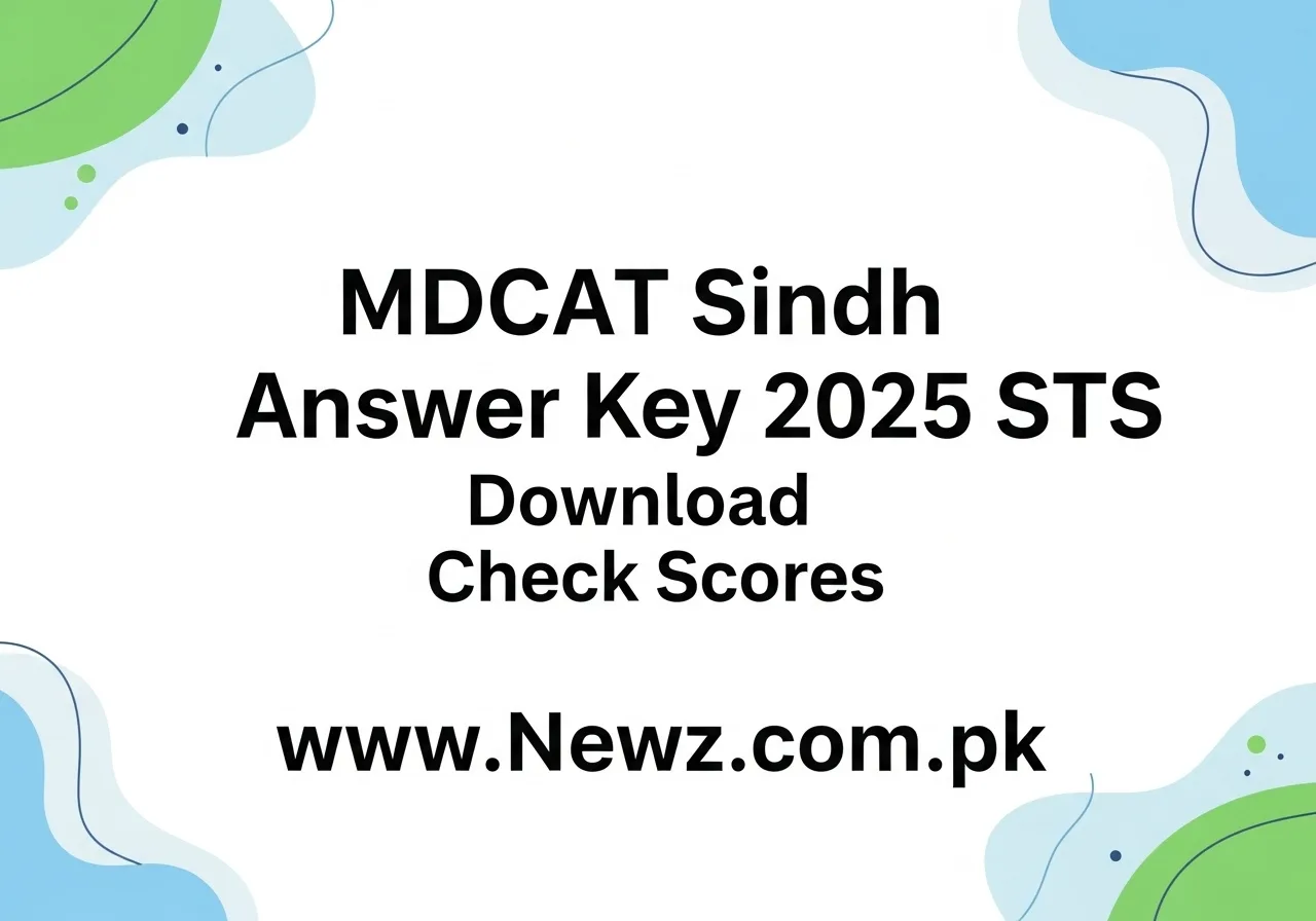 MDCAT Sindh Answer Key 2025 STS Download Check Scores MDCAT Sindh Answer Key 2025 STS Download Check.629Z