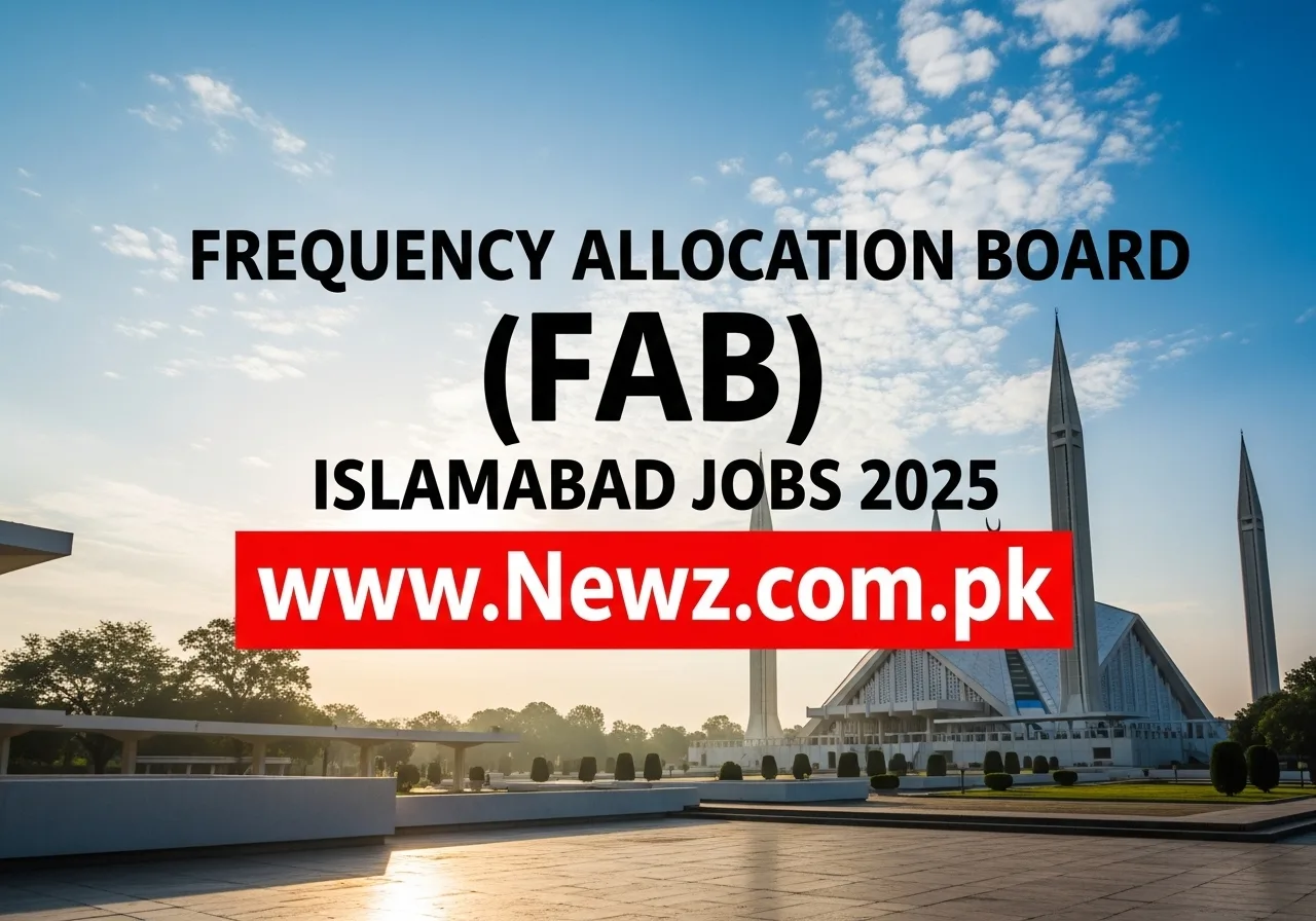 Frequency Allocation Board (FAB) Islamabad Jobs 2025 fab