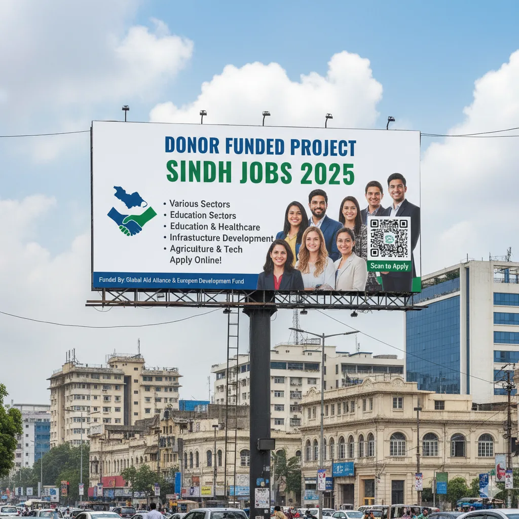 Donor Funded Project Sindh Jobs 2025 funded