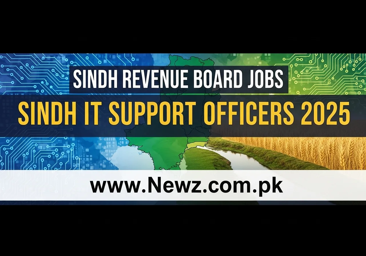 (SRB) Sindh Revenue Board Jobs Sindh IT Support Officers 2025 srb.047Z