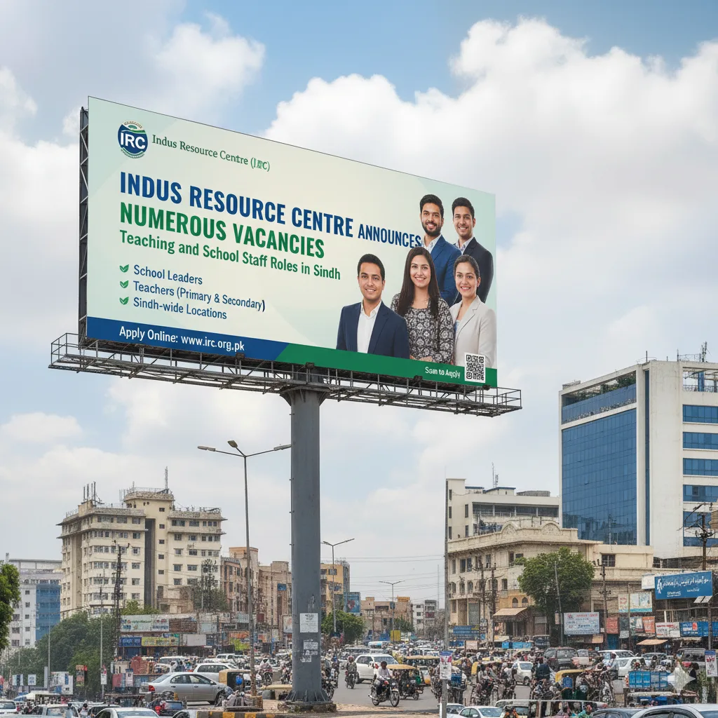 Indus Resource Centr (IRC) Announces Numerous Teaching and School Staff Vacancies in Sindh unnamed (79)