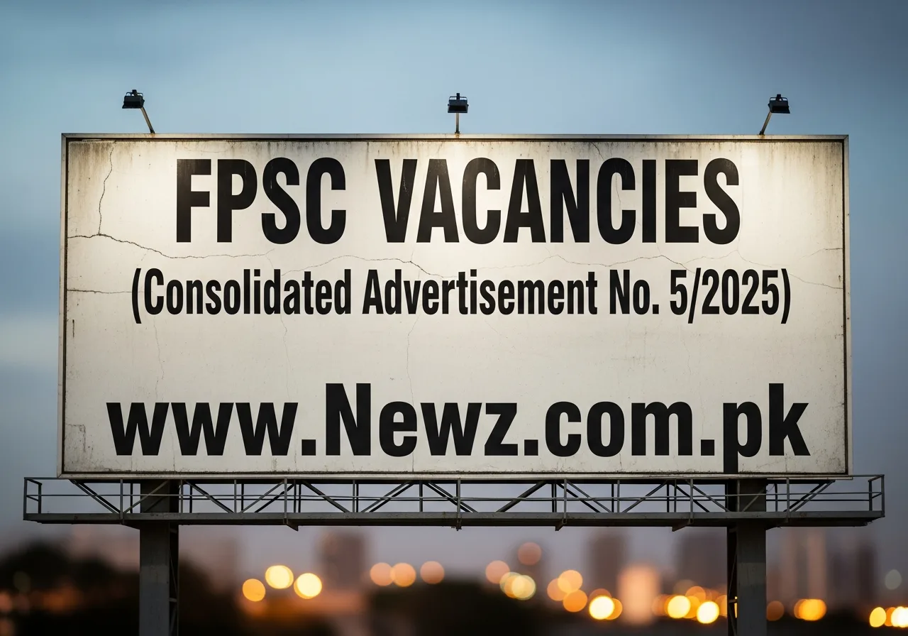 FPSC Vacancies (Consolidated Advertisement.531Z
