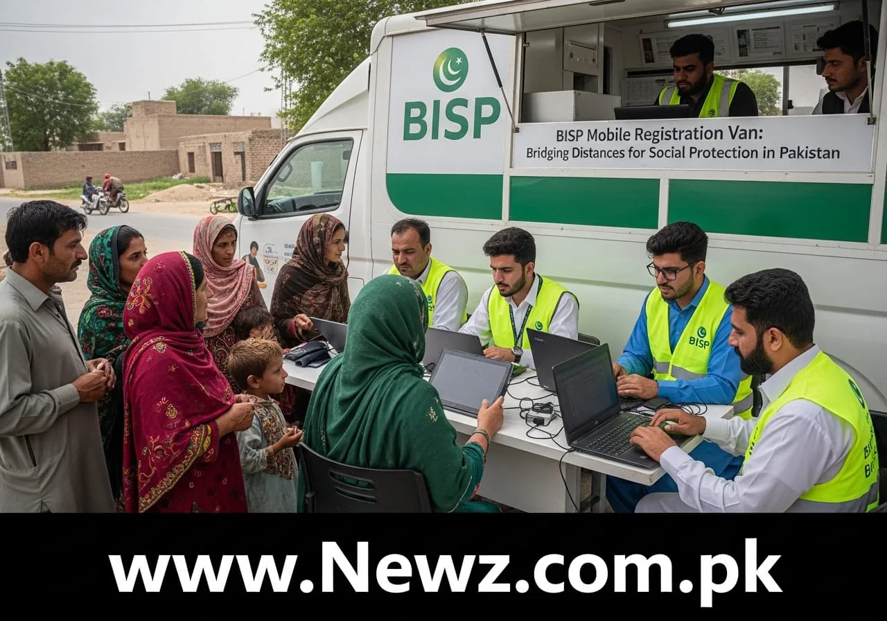 BISP's Mobile Registration Vans: Bridging Distances for Social Protection in Pakistan IMG-20251108-WA0027