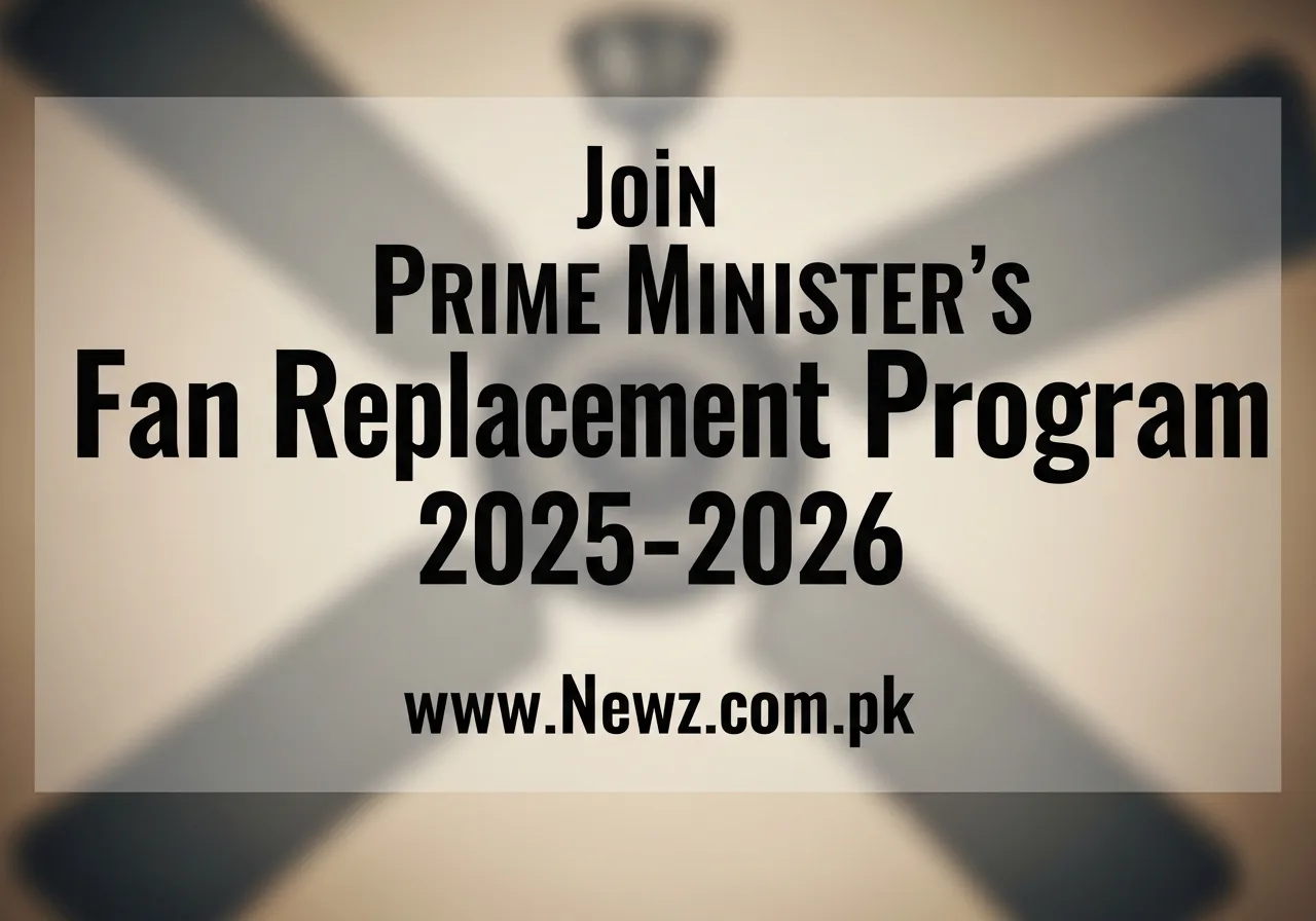 Join Prime Minister’s Fan Replacement Program 2025-2026.026Z