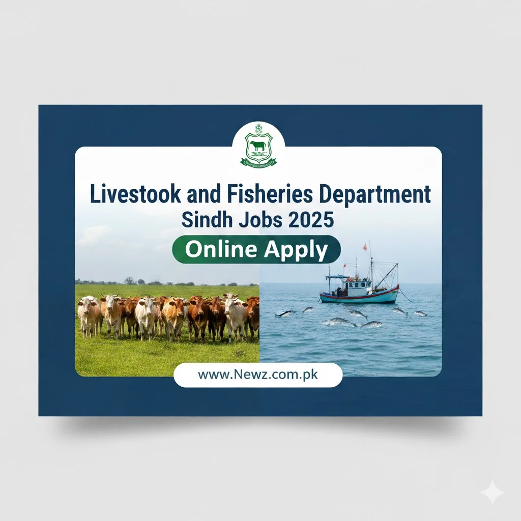 Livestock and fisheries Department Sindh Jobs 2025 Online Apply Livestock and fisheries Department Sindh Jobs 2025 Online Apply