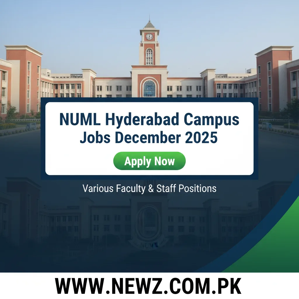 NUML Hyderabad Campus Jobs December 2025