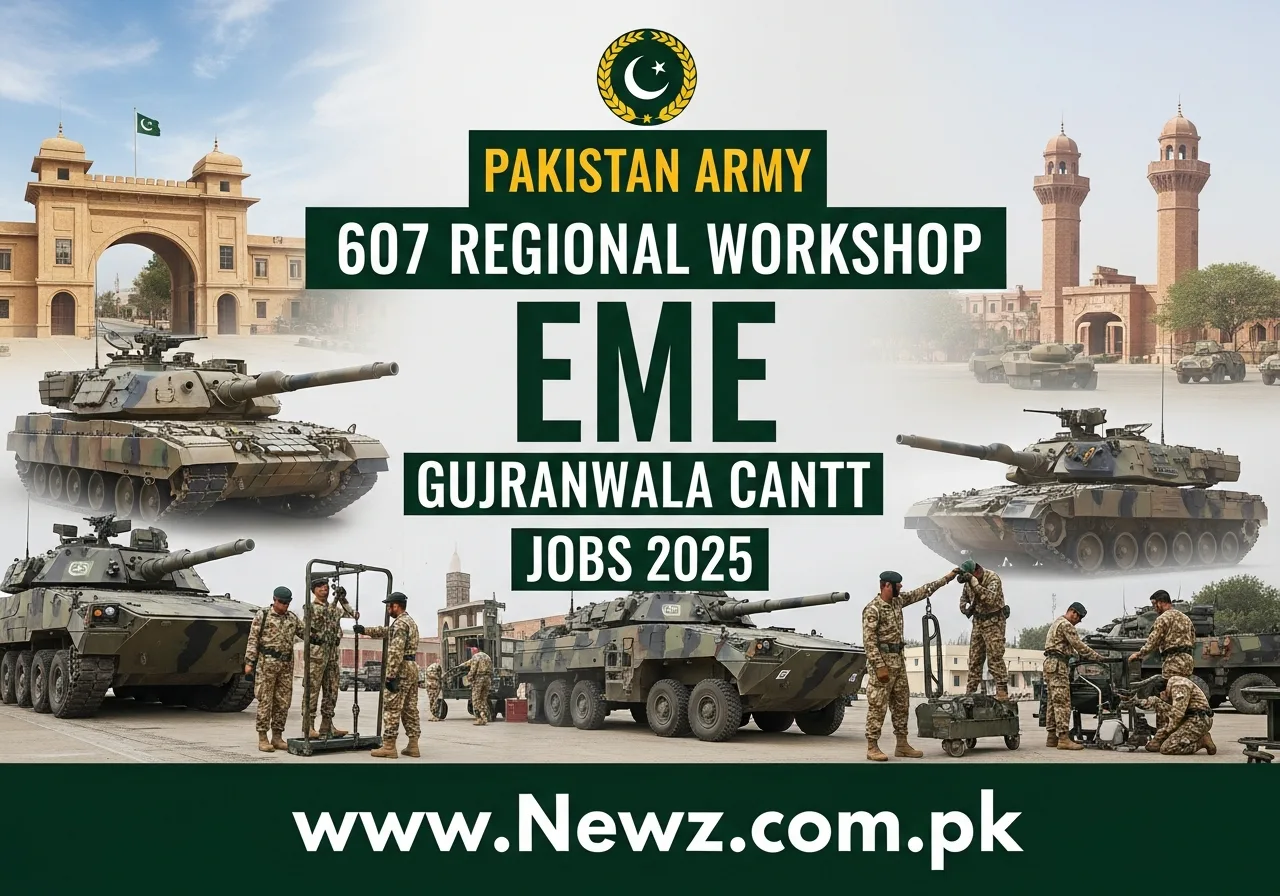 Pakistan Army 607 Regional Workshop EME Gujranwala Cantt Jobs 2025 Pakistan Army 607 Regional Workshop EME Gujranwala Cantt Jobs 2025.366Z