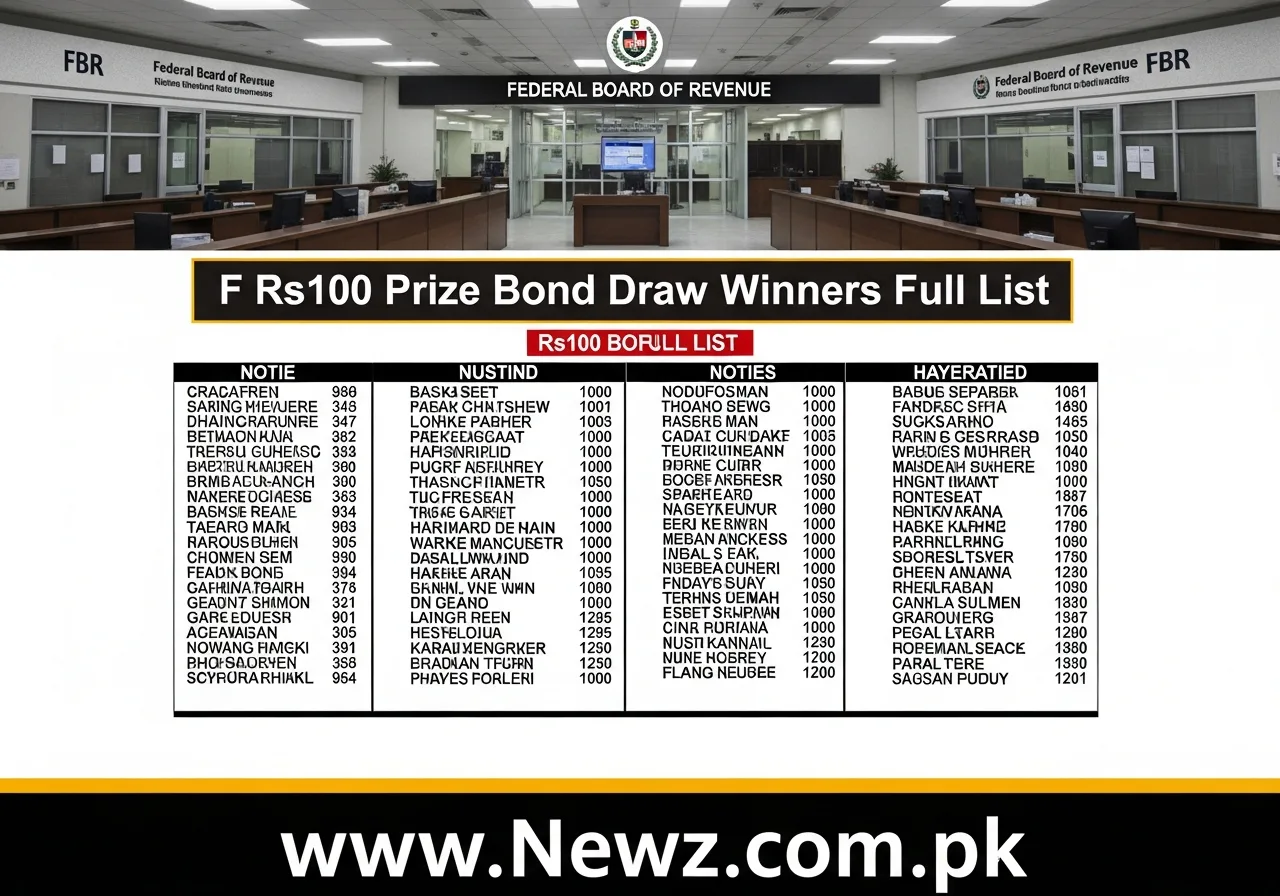 Rs100 Prize Bond Draw Winners Full List announced in Hyderabad Rs100 Prize Bond Draw Winners Full List announced in Hyderabad.861Z
