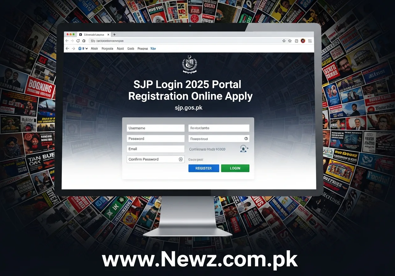 SJP Login 2025 Portal Registration Online Apply sjp.gos.pk.315Z