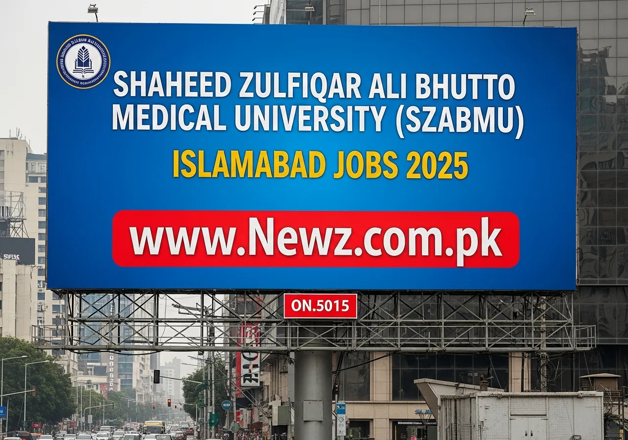 Shaheed Zulfiqar Ali Bhutto Medical University (SZABMU) Islamabad Jobs 2025.178Z