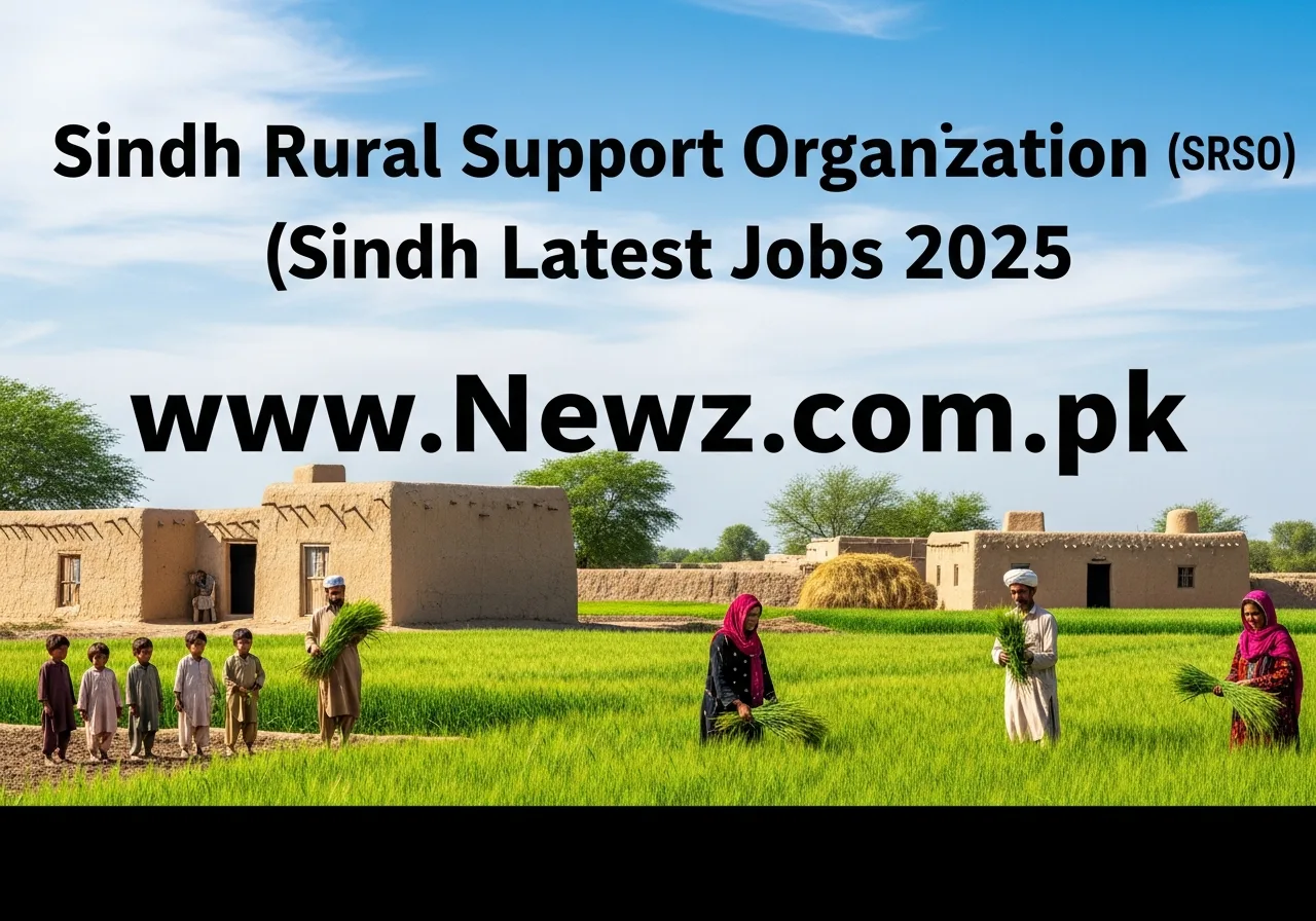 Sindh Rural Support Organization (SRSO) Sindh Latest Jobs 2025.766Z